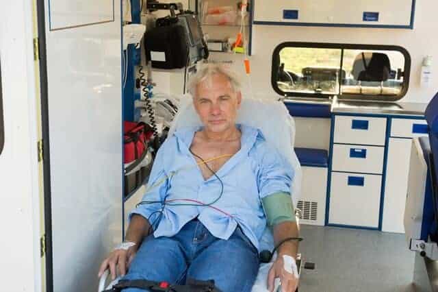 Transporte de pacientes en ambulancia